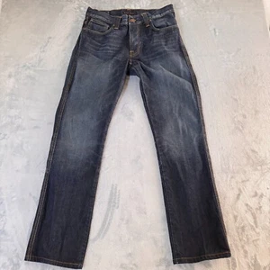 Nudie Jeans Co Slim Jim Winter Shades Herren 33x34 Dark Wash Organic Cotton Denim - Bild 1 von 14