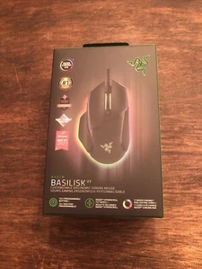 Razer Basilisk V3 Customizable Ergonomic Gaming Mouse, Chroma RGB Lighting NIB - Picture 1 of 3