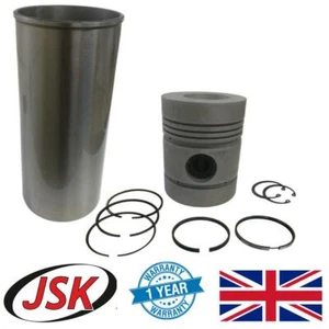 5RV Piston Liner Pin & Rings Massey Ferguson 500 510 520 525 1014 1100 1105 1200 - Picture 1 of 2