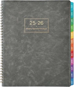 Appointment Book 2025-2026 - Daily Planner 2025-2026, Jul.2025 - Jun.2026, 9" X - Picture 1 of 12