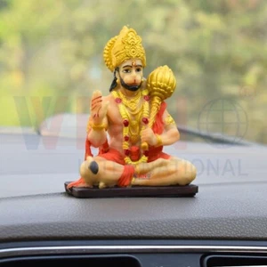 Hanuman Ji Idol for Car Dashboard - Picture 1 of 4