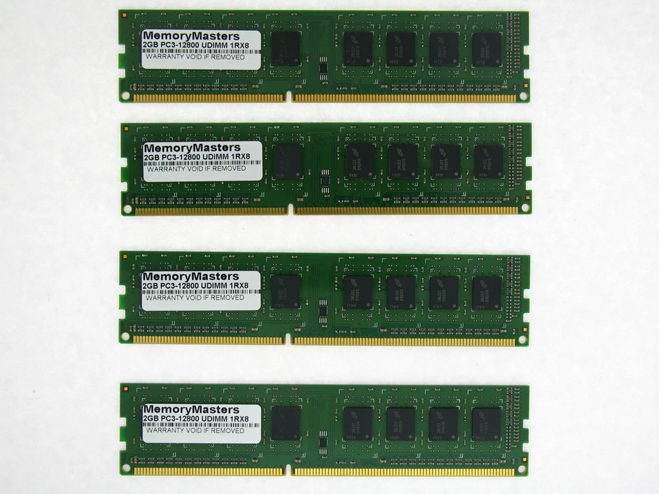 8GB 4X2GB PC3-12800 240pin Mem for GA-78LMT-USB3 Giga-Byte Motherboard / DELL DT - Image 1 of 1