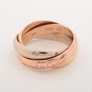 Cartier Trinity Ring 750 (YG×PG×WG) 7,5g 50 - Bild 1 von 3