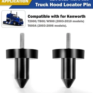 For Kenworth 924-5410 Hood Pin Poly Kit for W900,T2000,T800,T660,T600A,T600,2set - Picture 1 of 6