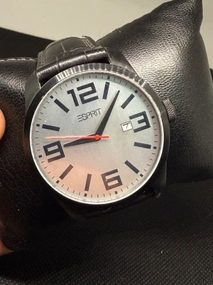 ESPRIT ANIMATE MILITARY MENS WATCH BIG SIZE 42MM RARE WATCH - Image 1 of 4