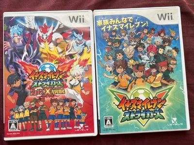 Inazuma Eleven and Inazuma Eleven Strikers 2012 Xtreme Set Nintendo Wii NTSC-J - Image 1 of 3