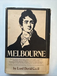 Melbourne Lord David Cecil 1966 HCDJ - Picture 1 of 9