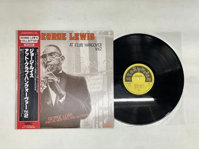 George Lewis At Club Hangover Vol.2 Japan LP OBI [58703ER] - Image 1 of 2