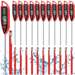 Waterproof Food Thermometer for Water, Liquid, Candle and Cooking Digital Mea... - Picture 1 of 7