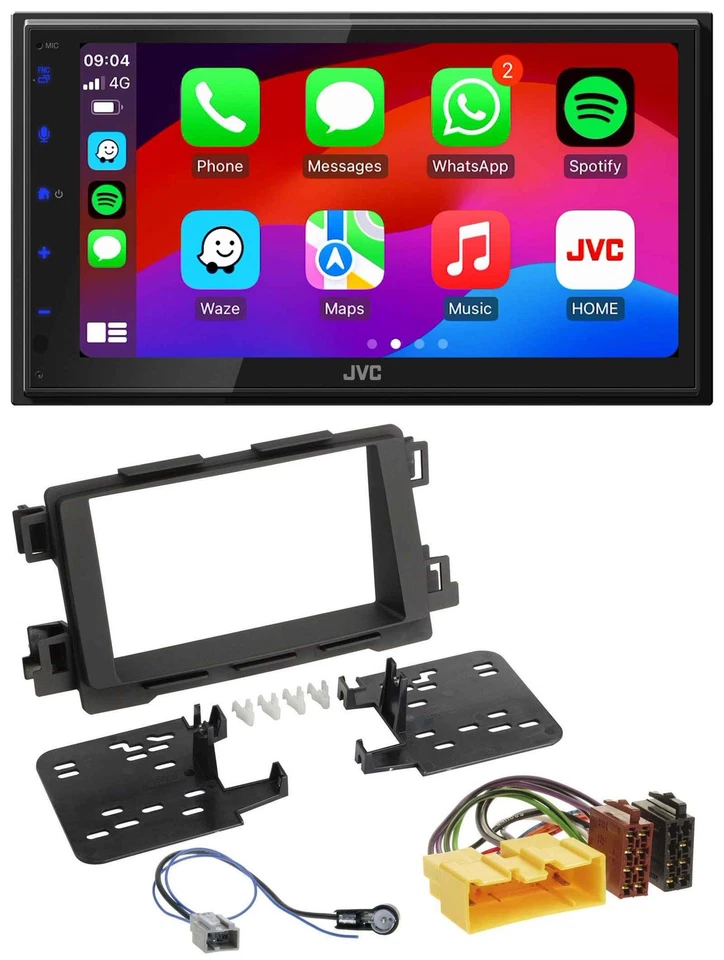 JVC Bluetooth 2DIN MP3 DAB USB Autoradio für Mazda 6 2013 2015 CX-5 ab 2012 schw - Bild 1 von 4