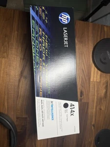 HP 414x High Yield Black Toner Cartridge Laserjet PRO W2020X M454 MFP M479 Ink - Photo 1/1