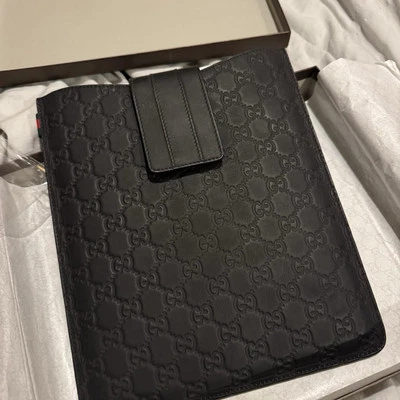 Gucci iPad Case Black 5 Years Old!! Brand New Old Stock - Image 1 of 4