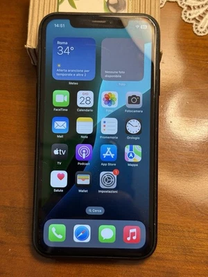 Apple iPhone XR - 64GB - Nero Come Nuovo - Immagine 1 di 4