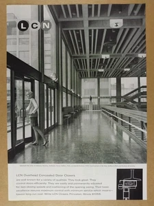 1969 LCN Door Closers Zellerbach Hall Cal Berkeley photo vintage print Ad - Picture 1 of 1