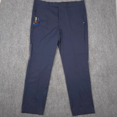 NWT RLX Ralph Lauren Golf Pants Mens 40x32 Navy Tailored Fit Performance Wicking - Image 1 of 4