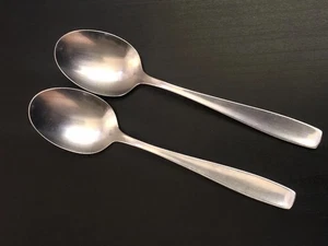 Lot of 2 WMF Cromargan Germany LINE Stainless Steel 7 1/4" Spoon Flatware - Picture 1 of 6
