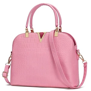 Light Pink Purse Womens Handbag Top Handle Shoulder Bag Tote Satchel Purse Sh... - Picture 1 of 5