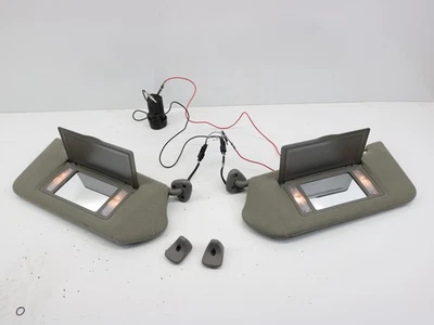 2000-2005 Chevy Impala & Monte Carlo Driver & Passenger Side Sun Visor Pair Gray Foto 1 de 4