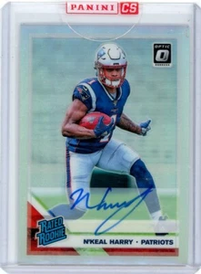 2019 Panini Donruss Optic #169 N'KEAL HARRY Silver Prizm RC Auto #60/99 SEAHAWKS - Picture 1 of 2