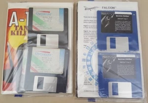FALCON F-16 Fighter Simulation - A-10 v1.5 Tank Killer Games for Commodore Amiga - Picture 1 of 10