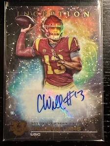 2022 Bowman University Inception Primordial Prospect Auto #PMP-CW Caleb Williams - Bild 1 von 2