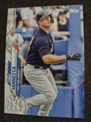 2020 Topps Update #U-133 Chris Iannetta New York Yankees Baseball Card - Image 1 of 2