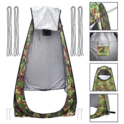 HTTMT Pop Up Instant Portable Shower Tent Camping Outdoor Privacy Toilet Changing Room