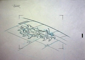 Wild C.A.T.s JIM LEE TV-Serie Produktion SIGNIERT Rich Dannys Location Requisiten #RD - Bild 1 von 2