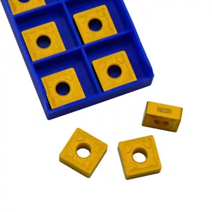 ZCC-CT SNMG120408-PM SNMG432-PM YBC251 CNC Carbide Inserts 10pcs - Picture 1 of 4