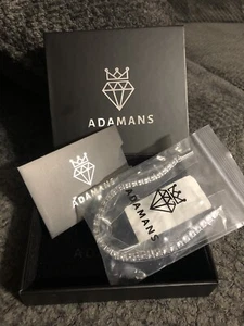 Adamans Trendy 8inch  Round CZ Tennis Chain Bracelet - Picture 1 of 4