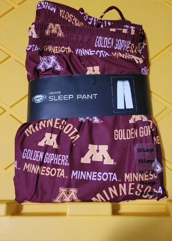 NWT Concepts Sports NCAA mens MINNESOTA GOPHERS Lounge Pants/Sleepwear XXL Cover