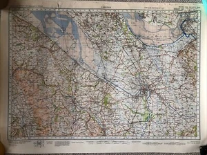 Chester Sheet Map Original 1940's Ordnance Survey Map (Sheet 43) - Picture 1 of 3