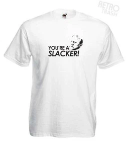 Slacker strickland back to future tshirt 80s 1985 1955 retro marty mcfly - Picture 1 of 1