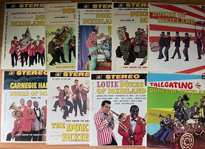 LOT OF  9 DUKES OF DIXIELAND RECORDS Foto 1 de 4