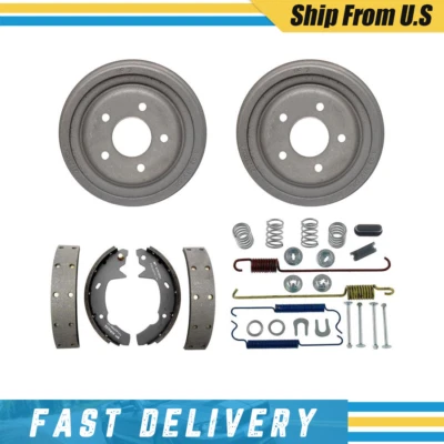 Подходит для 1991 Dodge Monaco-Raybestos задние барабаны тормозные колодки и комплект пружин оборудования - Изображение 1 из 4