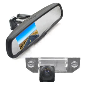 Backup Camera & Replacement Mirror Monitor for Ford Focus Sedan 2 3 C-Max - Picture 1 of 8