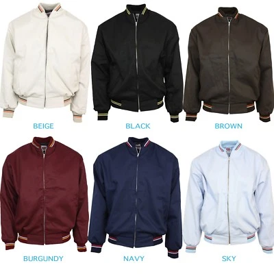 Chaqueta Relco Mono Mod Años 60 Retro Pieles Ska Negro Azul Marino Beige Cielo Borgoña Marrón