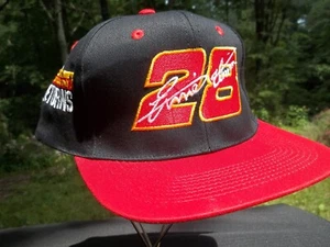 De colección KC Ernie Irvin Rocketman #28 NASCAR Snapback camionero gorra sombrero - Imagen 1 de 6