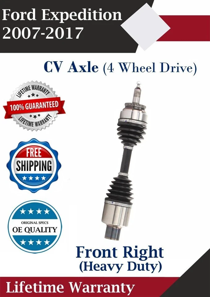 Eje CV delantero derecho original para Ford Expedition 2007-2017 4x4 HD garantía de por vida Foto 1 de 4