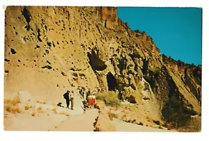 CAVE KIVA Bandelier National Monument Frijoles Santa Fe New Mexico NM Postcard - Picture 1 of 2