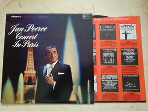 Jan Peerce Concert IN Paris 60s US United Artist Vinyl 1st Press NM - Picture 1 of 4