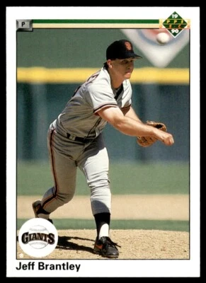 1990 Upper Deck #358 Jeff Brantley San Francisco Giants - Image 1 of 2