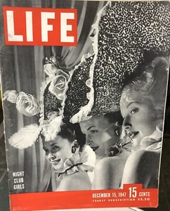 Vintage Life Magazine 15. Dezember 1947 Joe Louis BOXING tolle Werbung! - Bild 1 von 2