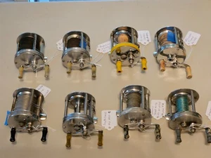 Lot Of 8 Vintage Casting Reels!! Bronson. Great Lakes, Shakespeare, Southbend  + - Picture 1 of 10