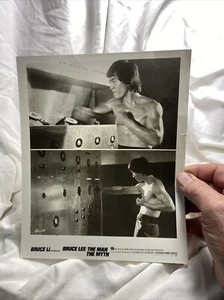 1973 Bruce Lee Press Release Photo for Enter the Dragon Movie Martial Arts 8x10” - Picture 1 of 6