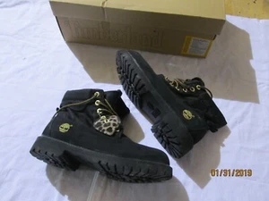 TIMBERLAND YOUTH SIZE 3 BOOT LLUXE 29783 Black/Noir - Picture 1 of 9