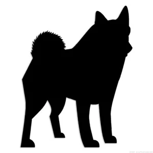 Adesivo decalcomania finlandese Spitz Husky - più colori e misure - ebn6955 - Foto 1 di 20