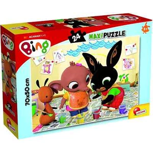 Maxi Puzzle Bing Acamar Lisciani Maxipuzzle 24 Piezas Art Attack 70x50cm 4151 - Imagen 1 de 2
