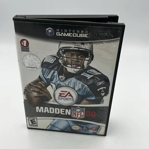 Madden NFL 08 (Nintendo GameCube) Case & Game Disc - No Manual - Picture 1 of 5