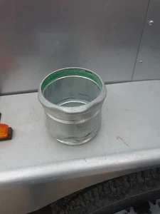 4" GALVANIZED COUPLING THREADED to compression EMT IMC Rigid - Picture 1 of 2